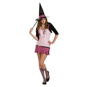 Charm School Witch Tween Halloween Costume Drama Queen Size 0-2 New With Tags